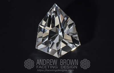 A collection of my best Gemstone Faceting Designs Volume 6 Dream Path gem facet diagram